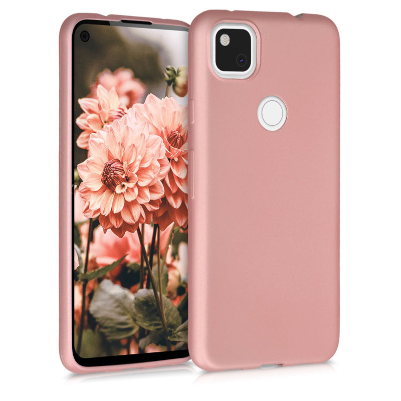 kwmobile Phone Case for Google Pixel 4a Case Silicone Cover Protective Cover