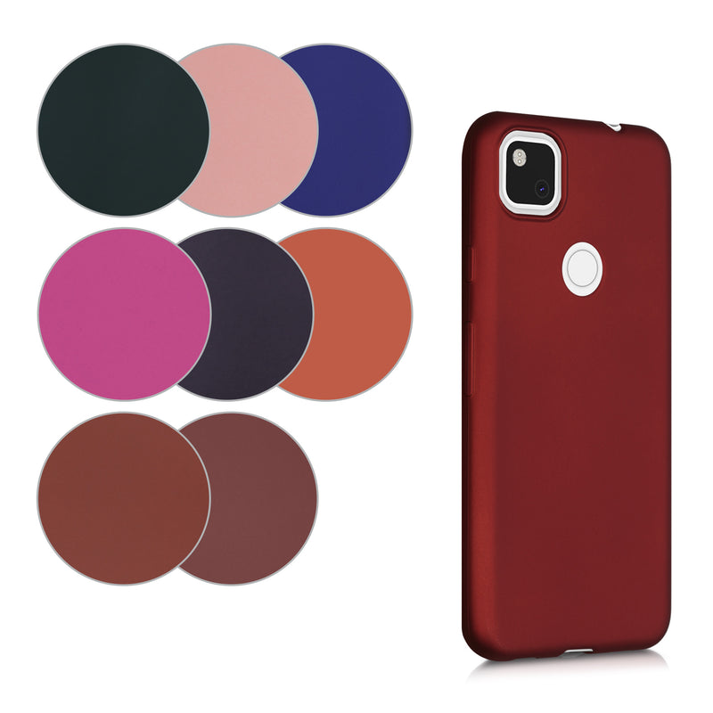 kwmobile Phone Case for Google Pixel 4a Case Silicone Cover Protective Cover