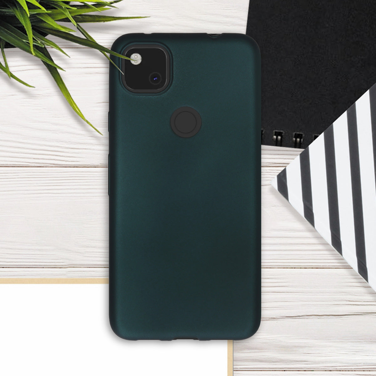 kwmobile Phone Case for Google Pixel 4a Case Silicone Cover Protective Cover