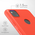 kwmobile Case for Google Pixel 4a Case Wireless Charging Protective Cover