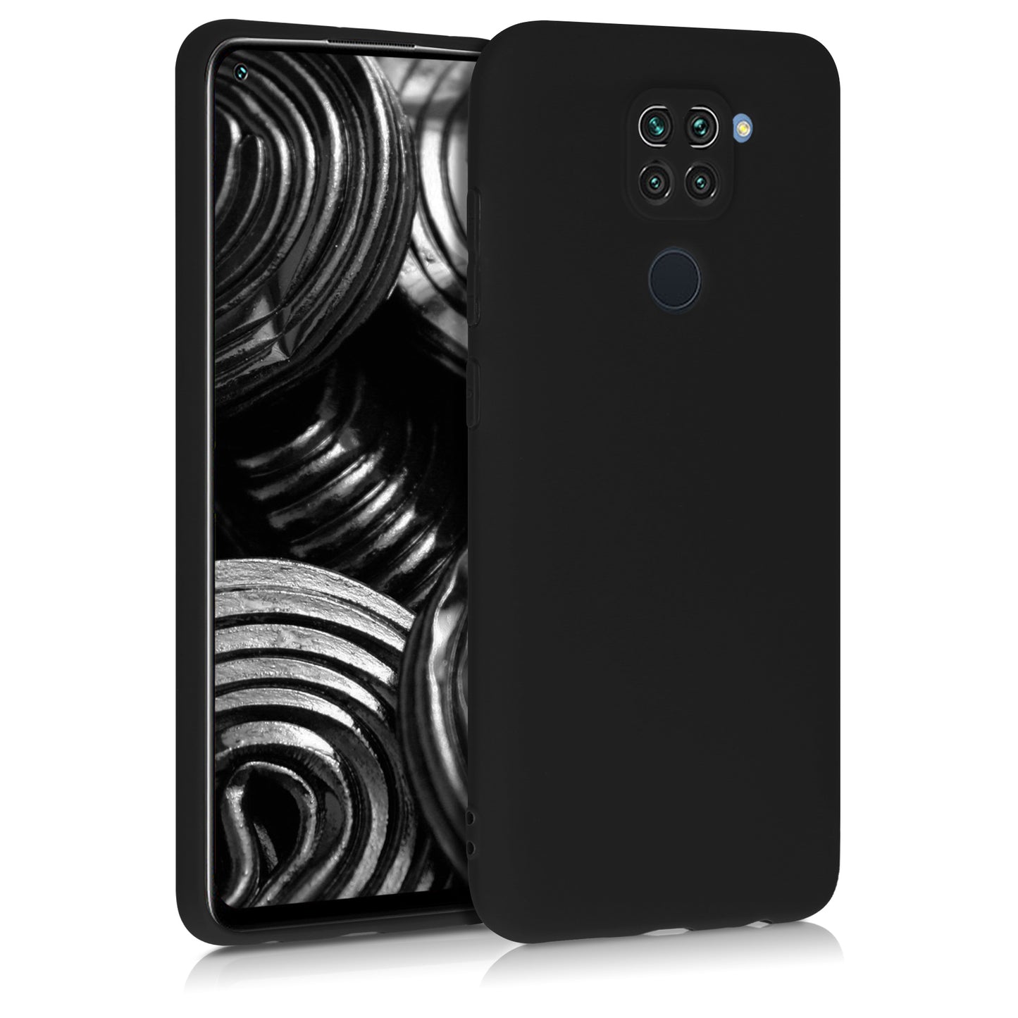 kwmobile Phone Case for Xiaomi Redmi Note 9 - Soft Silicone Cover - Protective Case