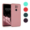 kwmobile Case kompatibel mit Xiaomi Redmi Note 9 Hülle - Schutzhülle aus Silikon metallisch schimmernd - Handyhülle Metallic Arctic Berry Metallic Arctic Berry  