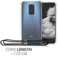 kwmobile Necklace Case Compatible with Xiaomi Redmi Note 9 Case