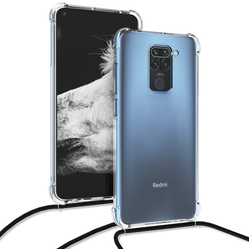 kwmobile Necklace Case Compatible with Xiaomi Redmi Note 9 Case