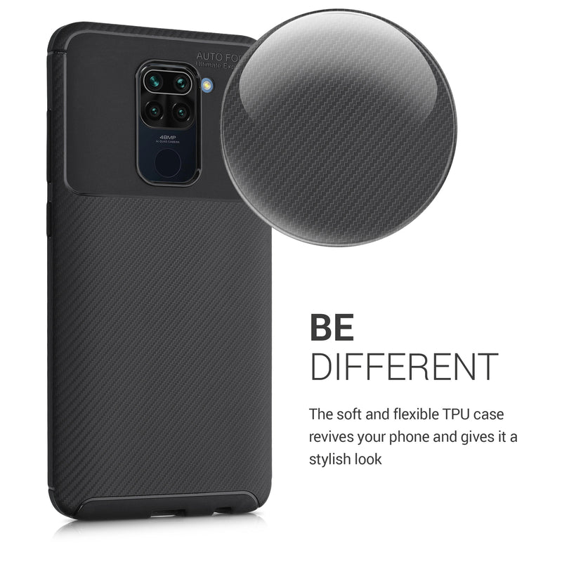 kwmobile Case Compatible with Xiaomi Redmi Note 9 - Silicone Phone Cover