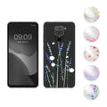 kwmobile Case kompatibel mit Xiaomi Redmi Note 9 - Hülle Silikon transparent Wildblumen Ranke Mehrfarbig Transparent Mehrfarbig  [dsg08]