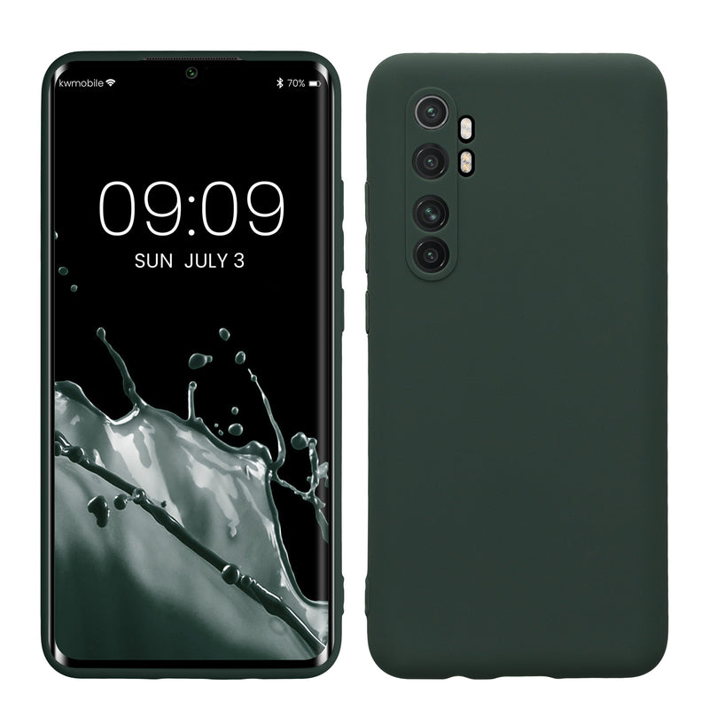 kwmobile Phone Case for Xiaomi Mi Note 10 Lite - Soft Silicone Cover - Protective Case