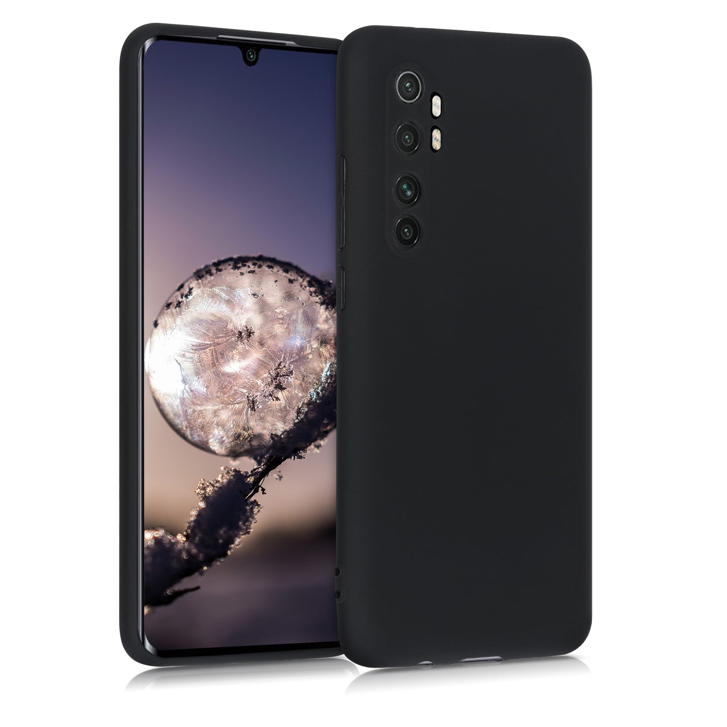 kwmobile Phone Case for Xiaomi Mi Note 10 Lite - Soft Silicone Cover - Protective Case