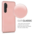 kwmobile Phone Case for Xiaomi Mi Note 10 Lite - Silicone Case - Protective Cover