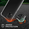 kwmobile Necklace Case compatible with Xiaomi Mi 10 Lite (5G) - Silicone Cover with Lanyard - Strap Phone Case