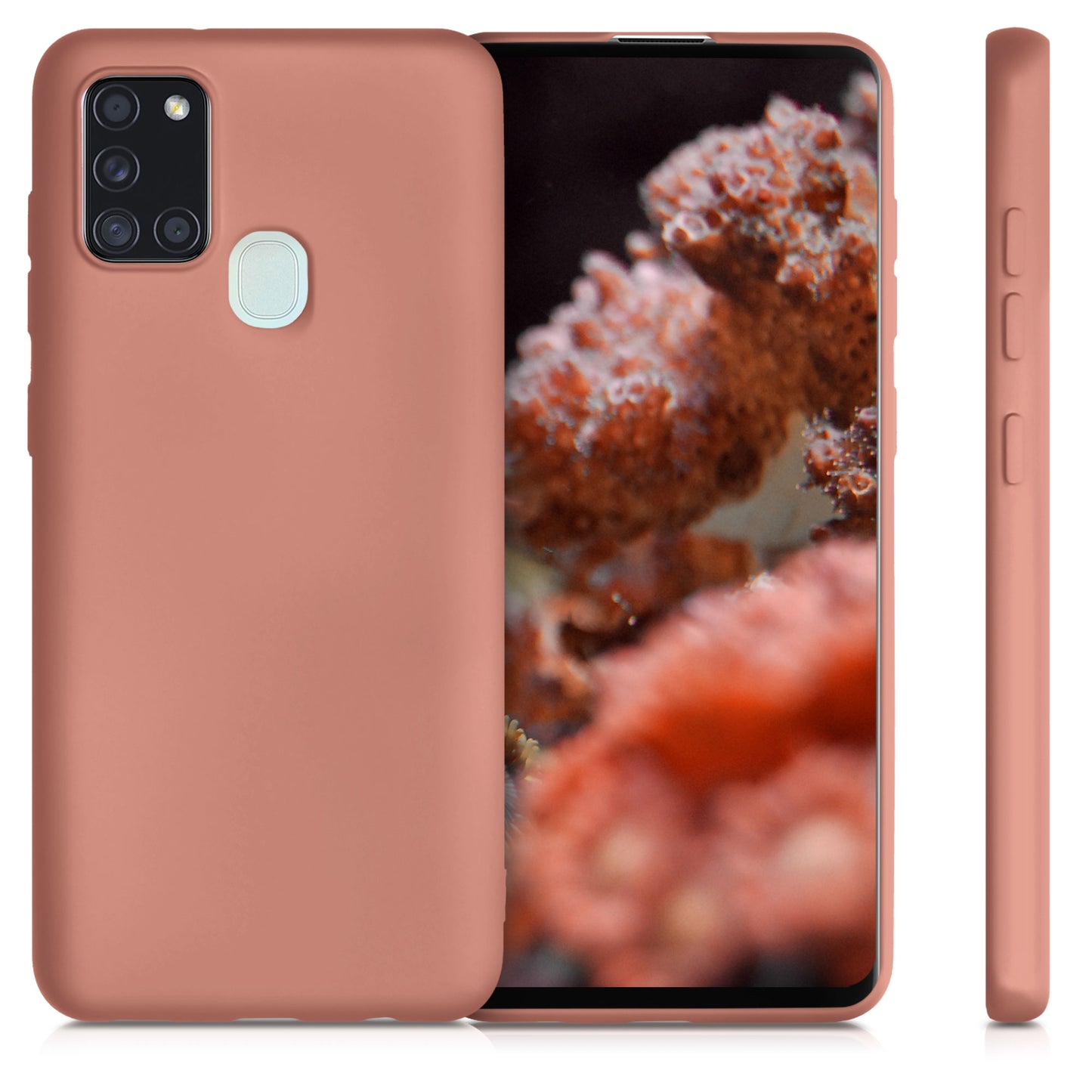 kwmobile Cell Phone Case for Samsung Galaxy A21s - Protective Cover