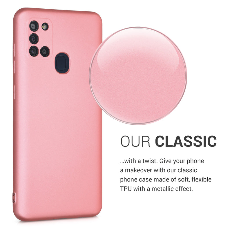 kwmobile Cell Phone Case for Samsung Galaxy A21s - Protective Cover