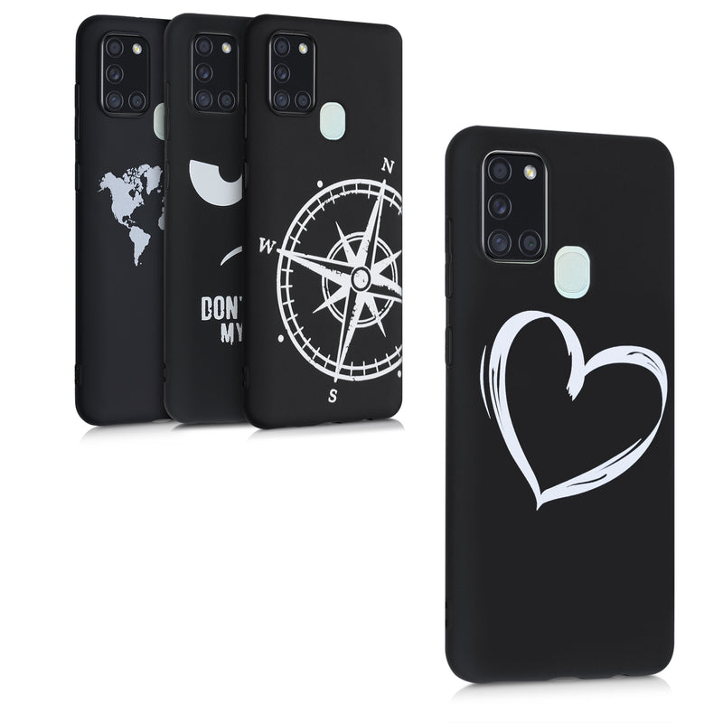 kwmobile Case Compatible with Samsung Galaxy A21s - Silicone Phone Cover
