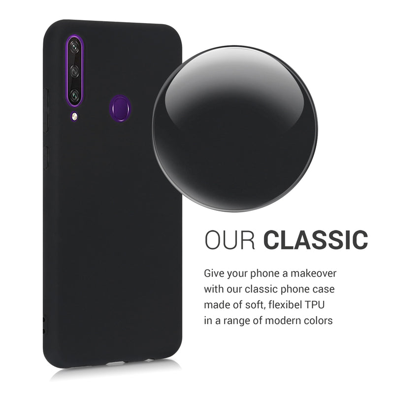 kwmobile Phone Case for Huawei Y6p Case Wireless Charging Protective Cover