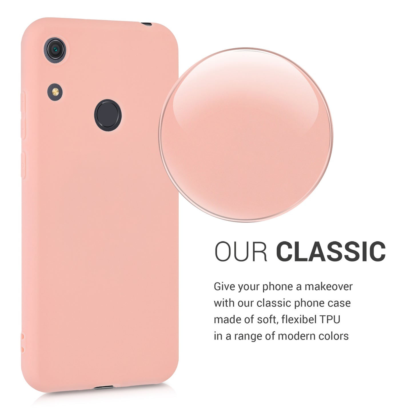 kwmobile Phone Case for Huawei Y6s (2019) Cover