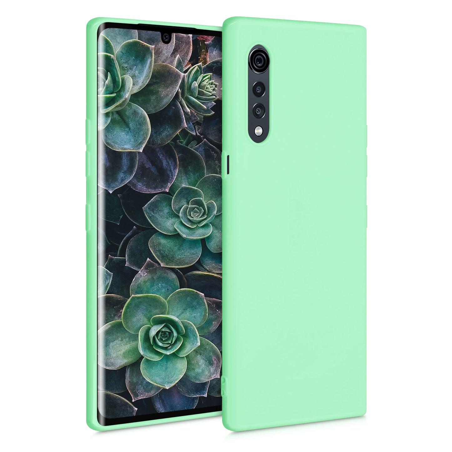 kwmobile Phone Case for LG Velvet - Cover - Wireless Charging Protective Case