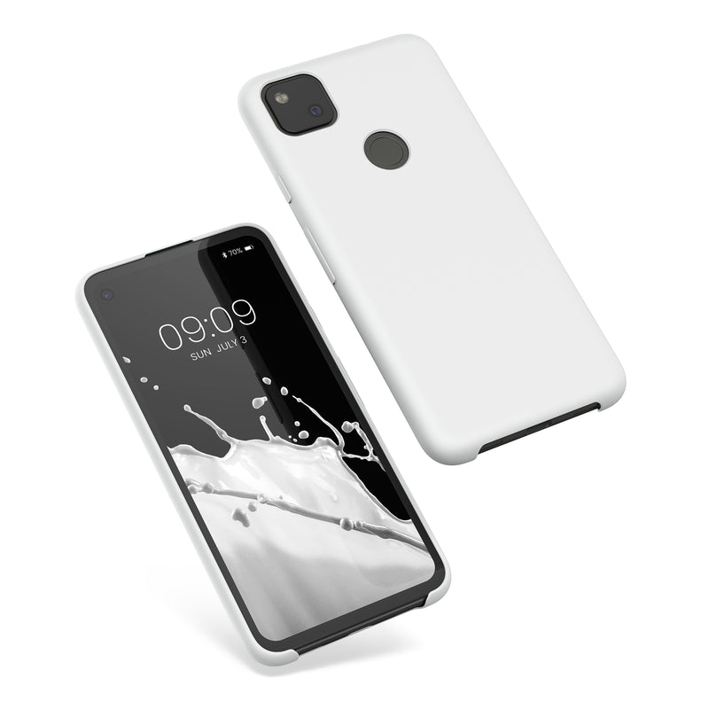 kwmobile Phone Case for Google Pixel 4a - Silicone Case - Wireless Charging - Protective Cover