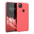 kwmobile Phone Case for Google Pixel 4a - Silicone Case - Wireless Charging - Protective Cover