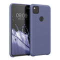 kwmobile Phone Case for Google Pixel 4a - Silicone Case - Wireless Charging - Protective Cover