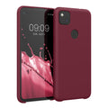 kwmobile Phone Case for Google Pixel 4a - Silicone Case - Wireless Charging - Protective Cover