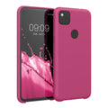 kwmobile Phone Case for Google Pixel 4a - Silicone Case - Wireless Charging - Protective Cover