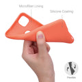 kwmobile Case Compatible with Google Pixel 4a Case Rubberized Silicone Phone Case Protective Cover for Wireless Charging Case