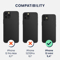 kwmobile Phone Case for iPhone 12 mini - Wireless Charging