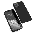 kwmobile Phone Case for iPhone 12 Case / iPhone 12 Pro Case - Silicone Phone Cover - Soft Finish - Wireless Charging