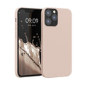 kwmobile Phone Case for iPhone 12 Case / iPhone 12 Pro Case - Silicone Phone Cover - Soft Finish - Wireless Charging