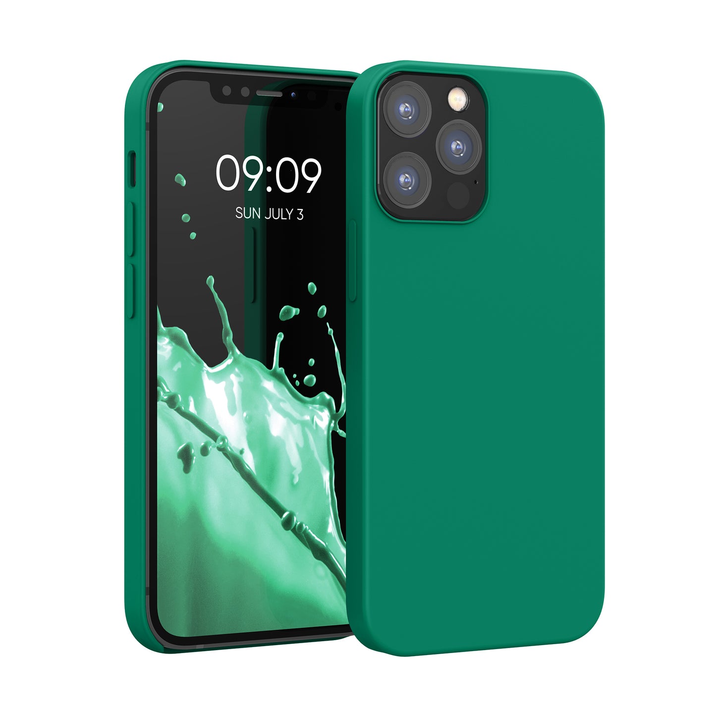 kwmobile Phone Case for iPhone 12 Case / iPhone 12 Pro Case - Silicone Phone Cover - Soft Finish - Wireless Charging