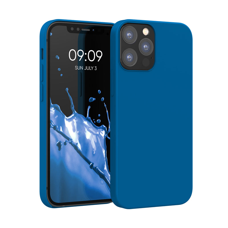 kwmobile Phone Case for iPhone 12 Case / iPhone 12 Pro Case - Silicone Phone Cover - Soft Finish - Wireless Charging