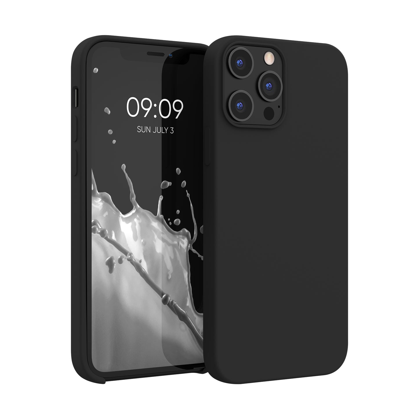 kwmobile Phone Case for iPhone 12 Pro Max - Silicone Cover - Wireless Charging