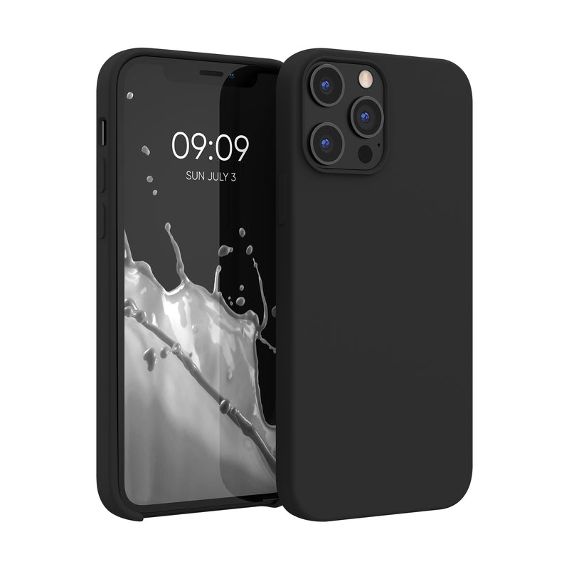 kwmobile Phone Case for iPhone 12 Pro Max - Silicone Cover - Wireless Charging