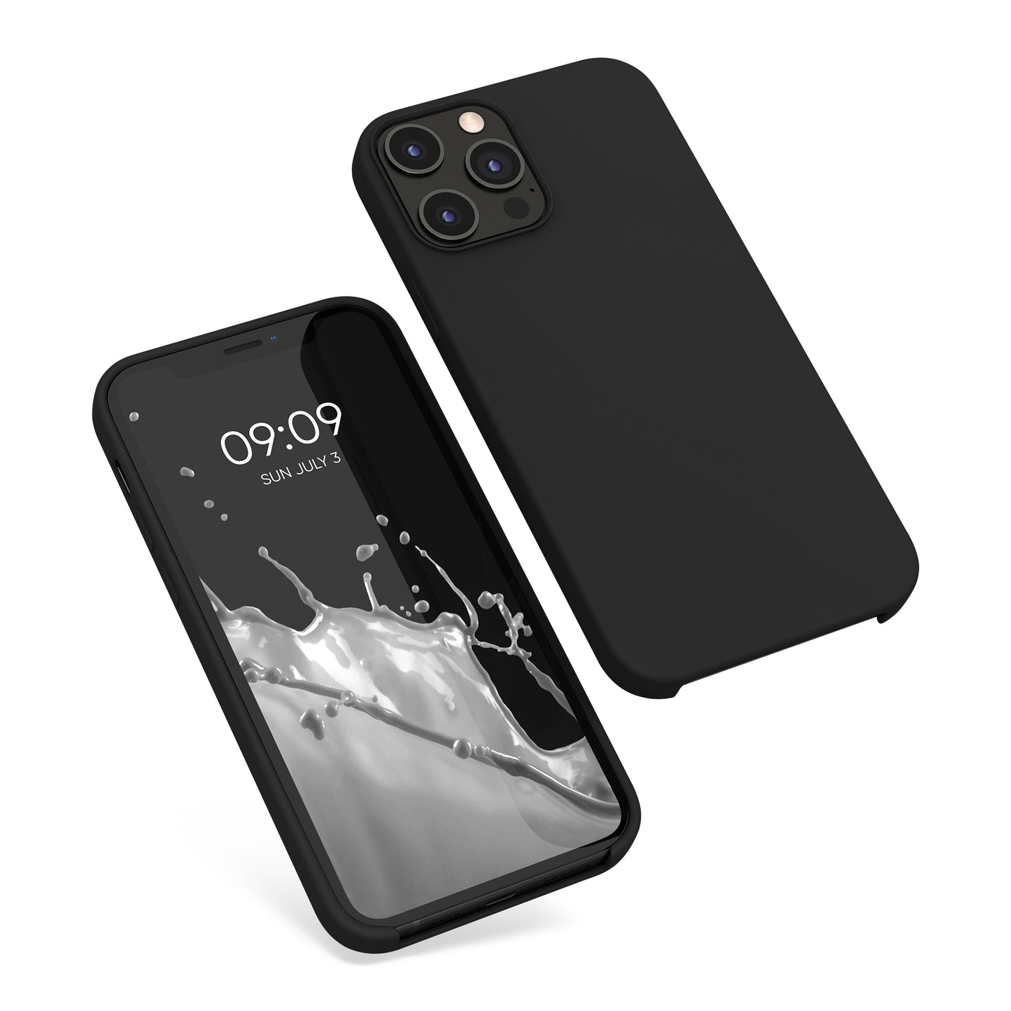 kwmobile Phone Case for iPhone 12 Pro Max - Silicone Cover - Wireless Charging