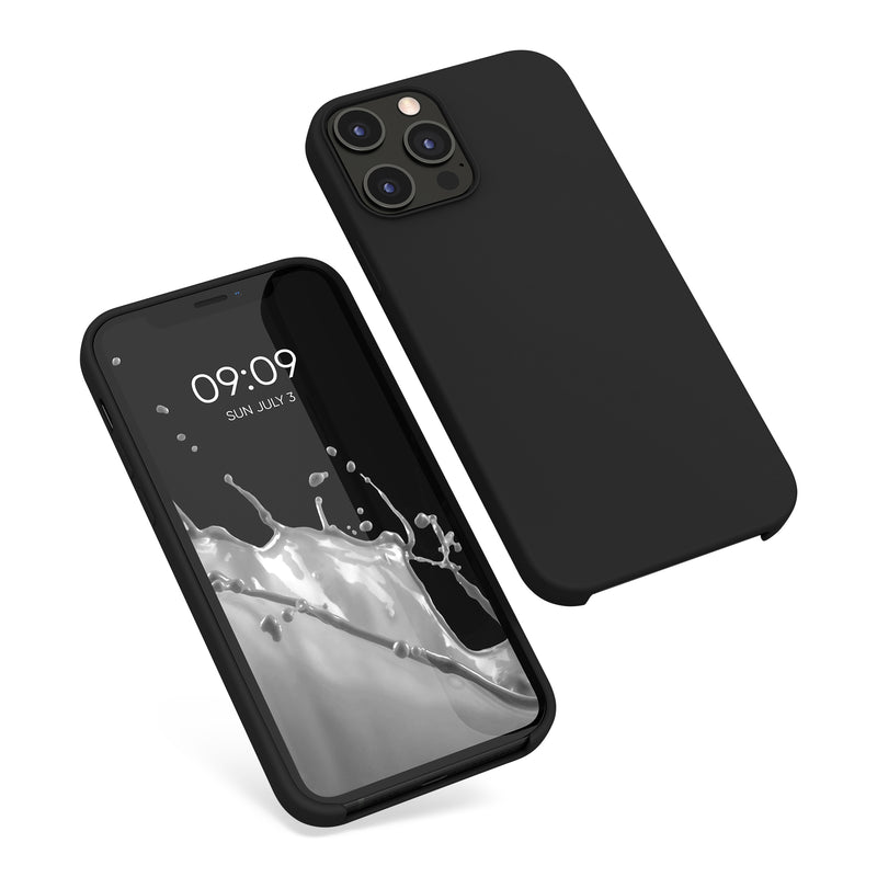 kwmobile Phone Case for iPhone 12 Pro Max - Silicone Cover - Wireless Charging