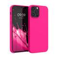 kwmobile Phone Case for iPhone 12 Pro Max - Silicone Cover - Wireless Charging