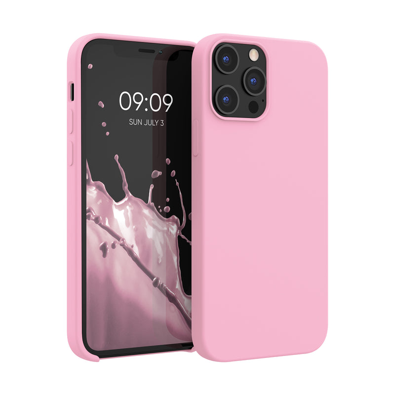 kwmobile Phone Case for iPhone 12 Pro Max - Silicone Cover - Wireless Charging