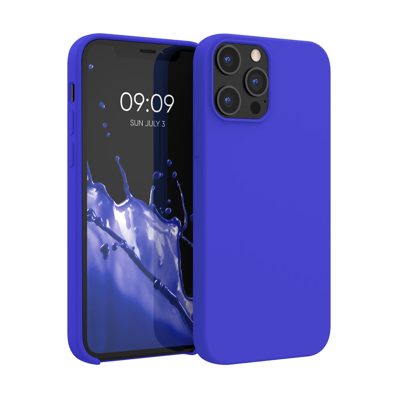 kwmobile Phone Case for iPhone 12 Pro Max - Silicone Cover - Wireless Charging