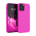kwmobile Phone Case for iPhone 12 Pro Max - Silicone Cover - Wireless Charging