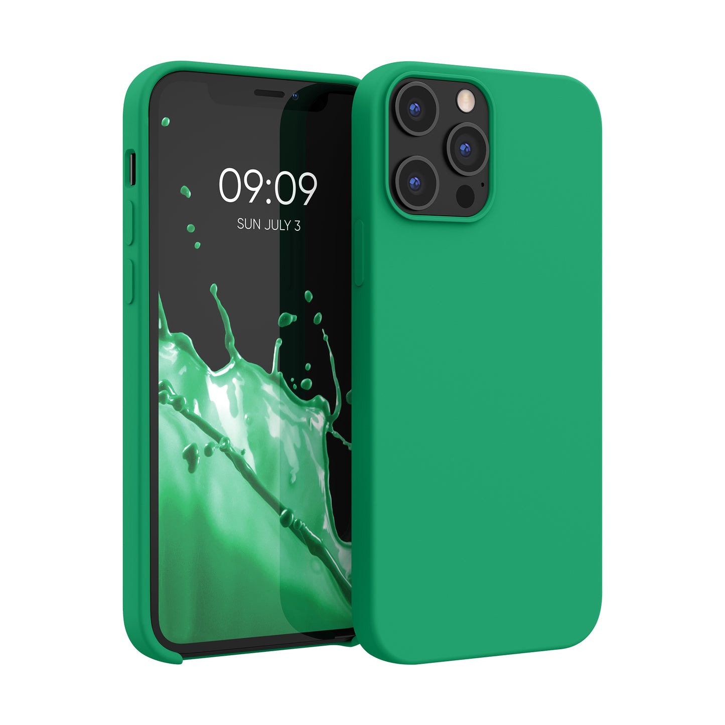 kwmobile Phone Case for iPhone 12 Pro Max - Silicone Cover - Wireless Charging