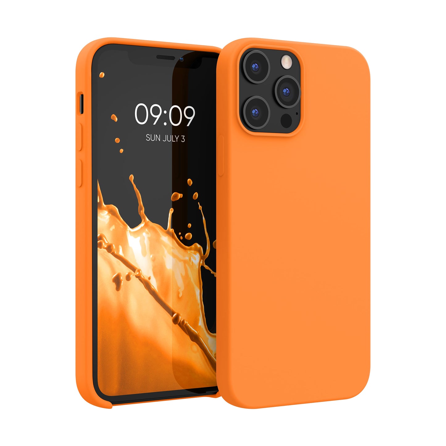 kwmobile Phone Case for iPhone 12 Pro Max - Silicone Cover - Wireless Charging