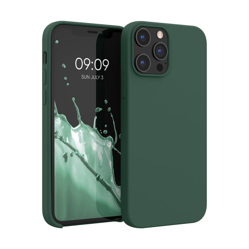 kwmobile Phone Case for iPhone 12 Pro Max - Silicone Cover - Wireless Charging