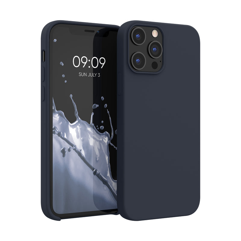 kwmobile Phone Case for iPhone 12 Pro Max - Silicone Cover - Wireless Charging