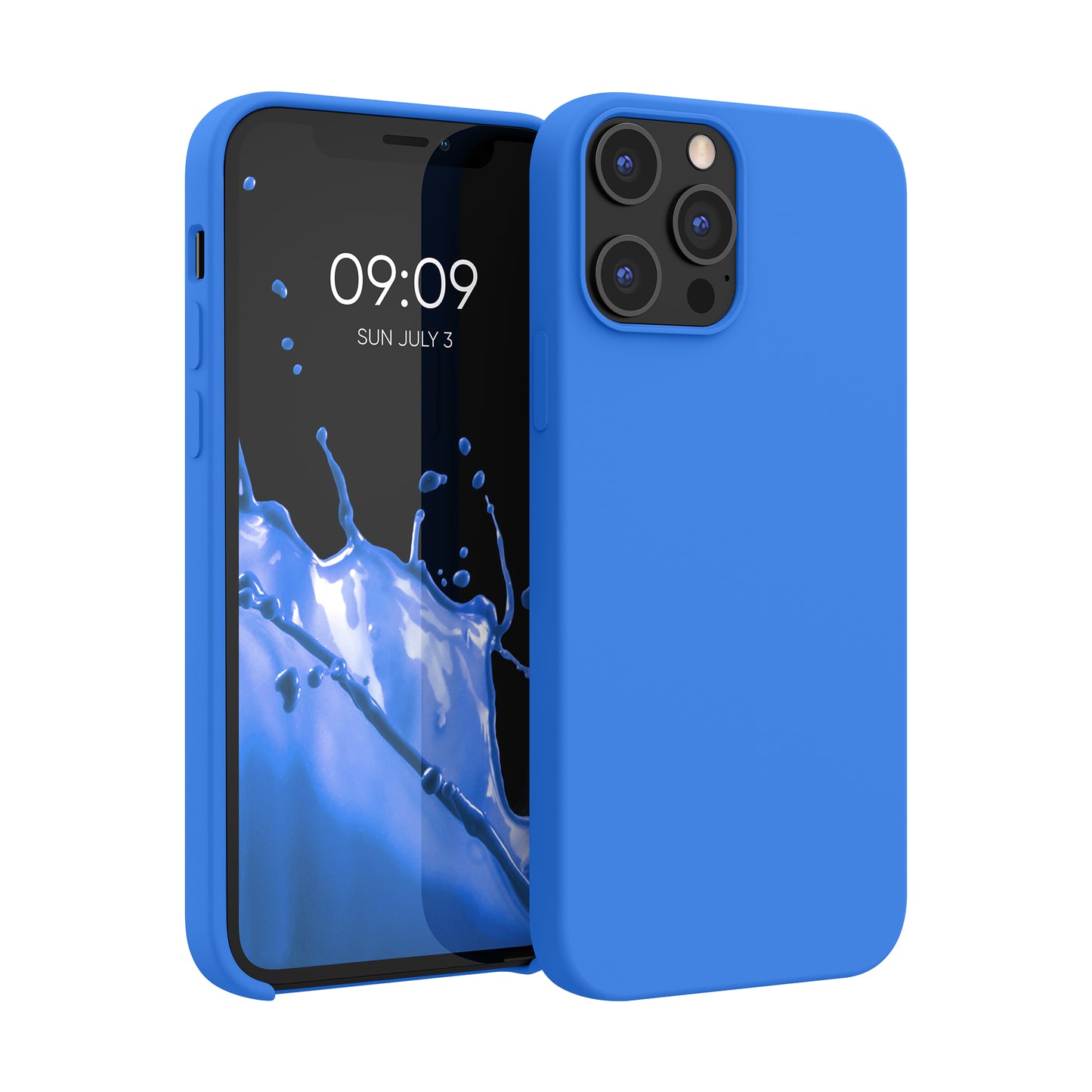 kwmobile Phone Case for iPhone 12 Pro Max - Silicone Cover - Wireless Charging