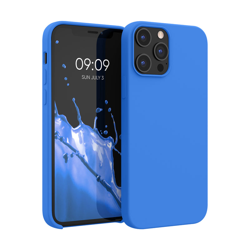 kwmobile Phone Case for iPhone 12 Pro Max - Silicone Cover - Wireless Charging