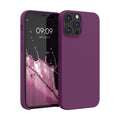 kwmobile Phone Case for iPhone 12 Pro Max - Silicone Cover - Wireless Charging