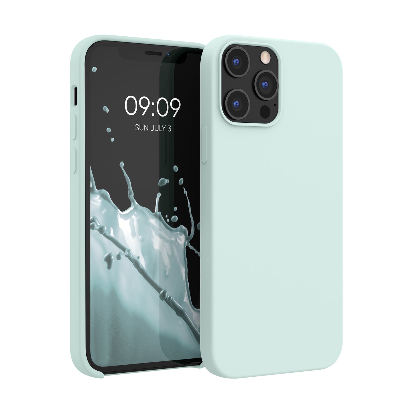 kwmobile Phone Case for iPhone 12 Pro Max - Silicone Cover - Wireless Charging