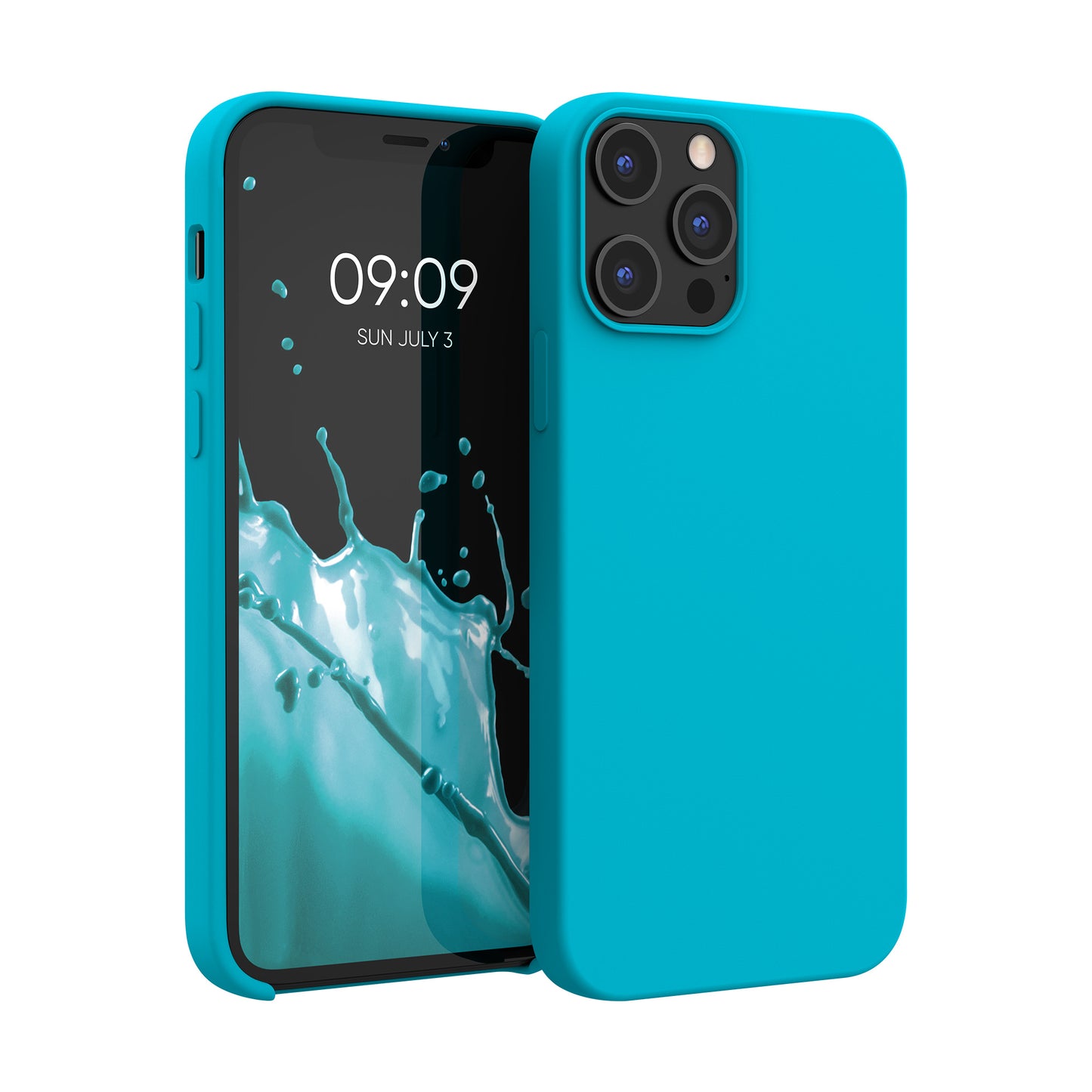 kwmobile Phone Case for iPhone 12 Pro Max - Silicone Cover - Wireless Charging