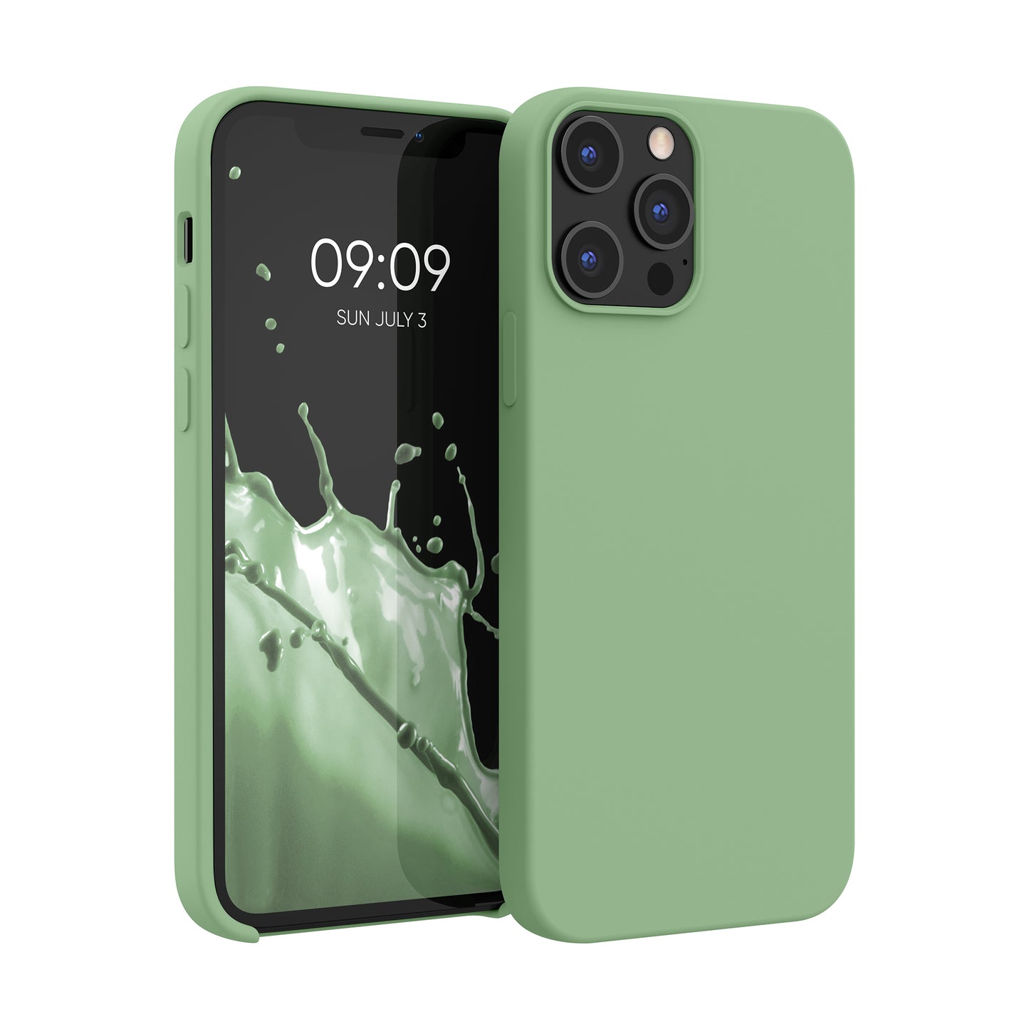 kwmobile Phone Case for iPhone 12 Pro Max - Silicone Cover - Wireless Charging