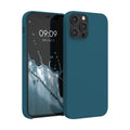 kwmobile Phone Case for iPhone 12 Pro Max - Silicone Cover - Wireless Charging